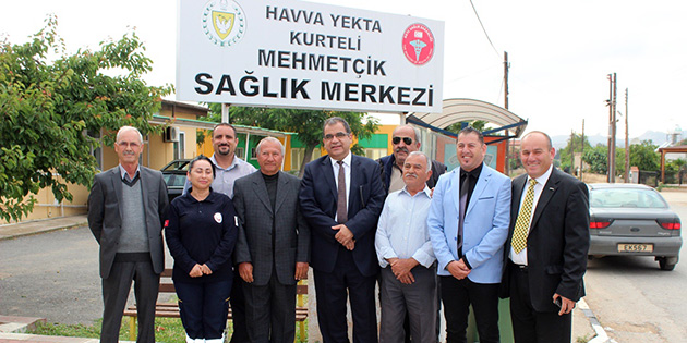 SALIK BAKANI, MEHMETK SALIK MERKEZ’NDE NCELEMELERDE BULUNDU
