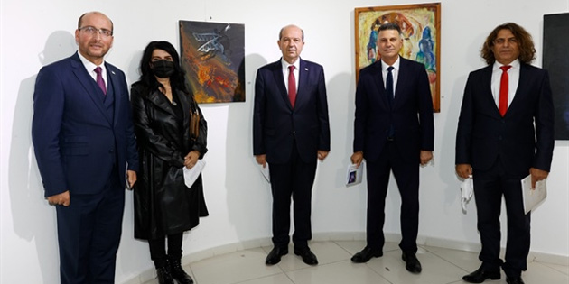 KKTC Cumhurbakanl I. Resim Koleksiyonu Sergisi ald 