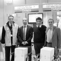 Almanya’dan, KKTC’ye gnderilen yardmlar THY ile geliyor