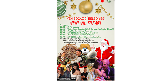 Yeniboazii Belediyesi'nden “Yeni yl pazar” 