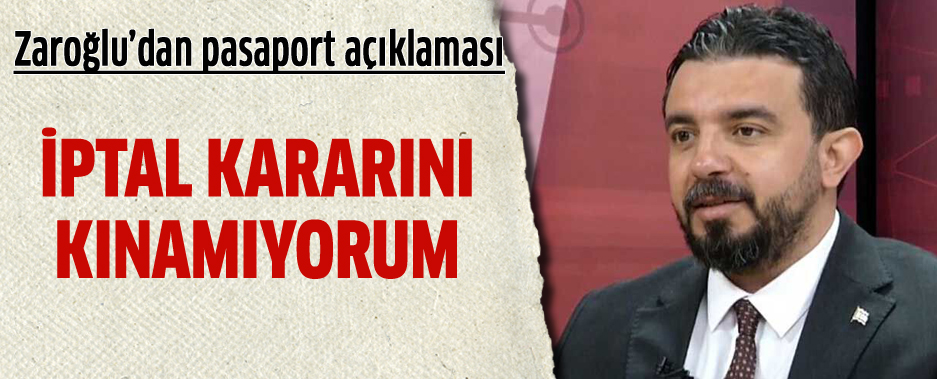 Millet Partisi Kurucusu Bertan Zarolu: “Kabul edilmeyen devletin, pasaportu kullanlmamal”