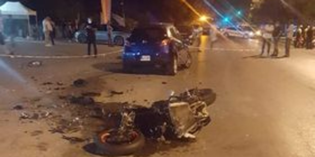 Girne’de �l�ml� kaza 