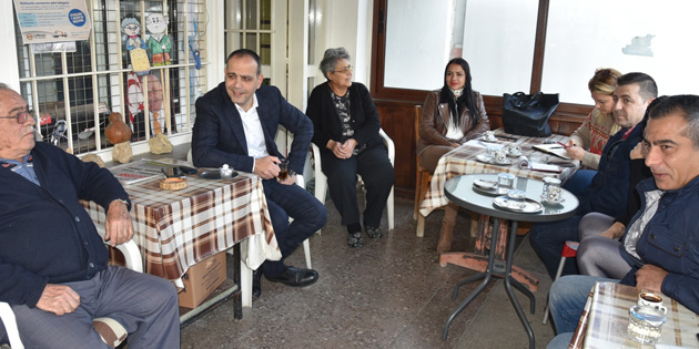 LTB Bakan Harmanc muhtarlara yeni yl ziyareti balatt 