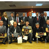 TRKSOY'dan Cahit ve Gvenir'e dl 