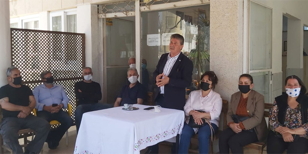 Sa�l�k Bakan� �stel, Girne b�lgesinde bilgilendirme toplant�lar� d�zenledi 