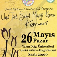 Umut Korosunun ilk konseri yar�n