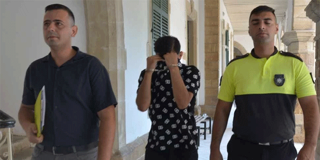 Ercan Havaliman’nda mermi ile yakalan zanl 1 aylna cezaevine gnderildi