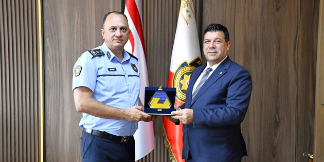 DA Rektr Kl’tan Polis Genel Mdr Adaler’e nezaket ziyareti
