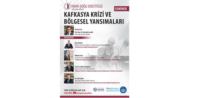 Yak�n Do�u Enstit�s� “K�resel G�ndem” seminerlerini ba�lat�yor 