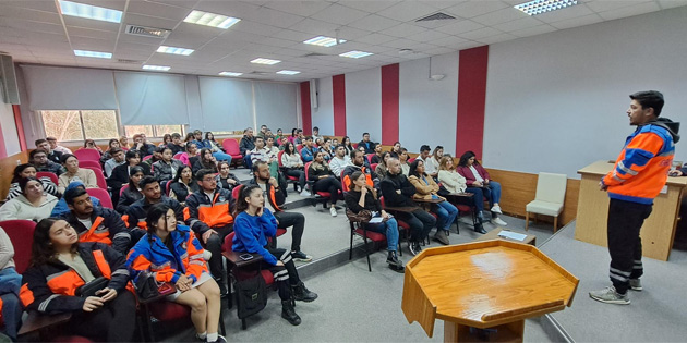 DA�'de deprem fark�ndal��� e�itimi ger�ekle�tirildi