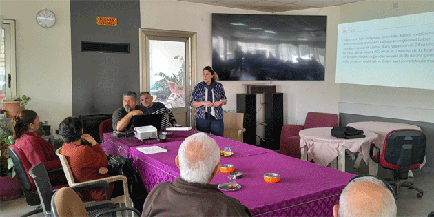 Vadili’de, K���kba� hayvan yeti�tiricilerine e�itim verildi