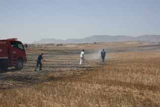 S�caklarla yang�n bir arada