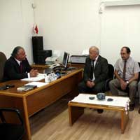 Yeni y�netim tan�t�ld�