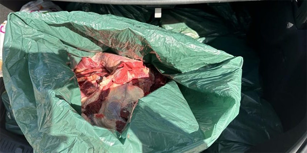 D�rtyol’da 460 kilo ka�ak et ele ge�irildi 
