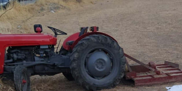 Geri'deki traktr kazasnda Ali zmirli hayatn kaybetti 