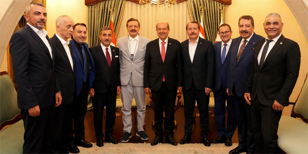 Tatar, Kars Kafkas niversitesi heyetini kabul etti
