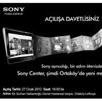 Sony Center, Lefko�a’da a��l�yor!