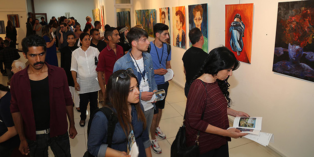 “Gen� Sanat��lar Resim Yar��mas� Sergisi 2016” A��ld�