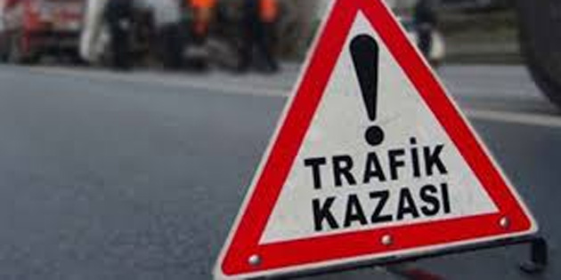 Girne’de trafik kazas