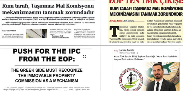 KIBRIS’TAK� M�LK�YET SORUNU LONDRA’DA G�NDEM OLDU 