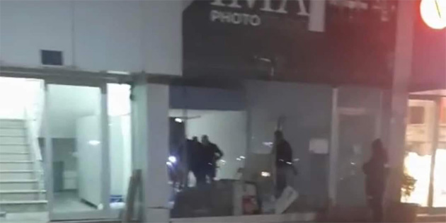 Girne'de bir ki�i tadilattaki bir d�kkanda �l� bulundu 