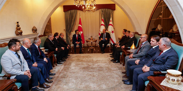 Tatar, MHP Keiren le Bakan ve ynetim kurulunu kabul etti