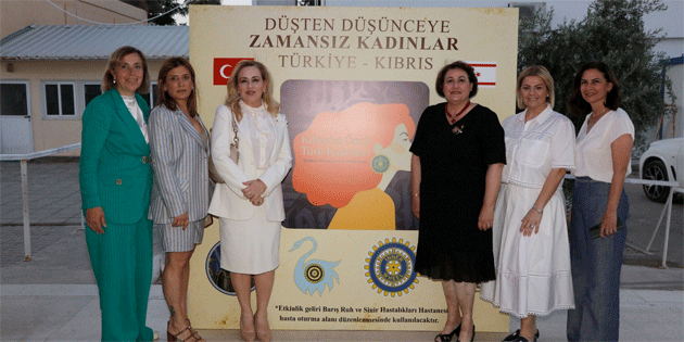 Sibel Tatar, 'Dten Dnceye Zamansz Kadnlar: Kbrs-Trkiye” etkinliine katld