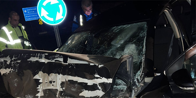 Lefkoa Kuzey evre Yolu’ndaki trafik kazasnda 21 yandaki Can Ay hayatn kaybetti
