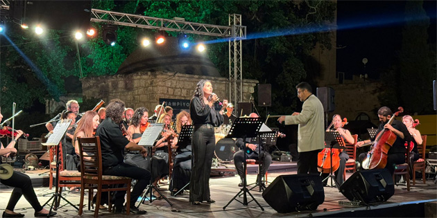 Gazimausa Namk Kemal Meydan'nda Yeilam Filim Mzikleri konseri