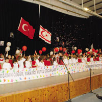 �lk Cumhuriyet Bayram� heyecan�!
