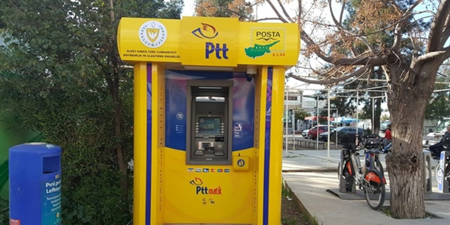 Posta Dairesi’nden 5 adet PTT matik cihaz daha 