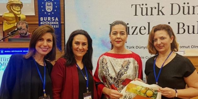TRKSOY’un Bursa’da dzenledii Trk Dnyas Mzeler Bulumas’nda KKTC’yi Kltr Dairesi ile Eski Eserler ve Mzeler Dairesi temsil etti 