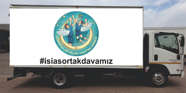 'Datm aralarnn zerine ampiyon Melekleri simgeleyen tasarm giydirildi'