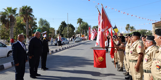 Trkiye Cumhuriyeti’nin kuruluunun 102. yl dnm skele’de de kutland
