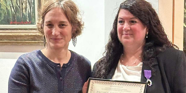 Franszca retmeni Filiz Soyer valye unvanna layk grld