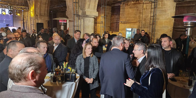 K�br�s T�rk Sanayi Odas�'n�n Yeni Y�l resepsiyonu Bedesten’de yap�ld�