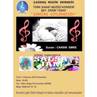 “arkm syler misin” konseri 2 Haziran’da 