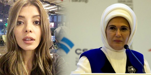 Selin ekerci, Emine Erdoan'dan zr diledi