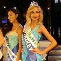 'Miss Tourizm Planet' birincisi Elif Kaya 