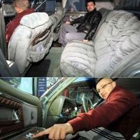 'Ta�s�z Kral'�n otomobili al�c� bekliyor     