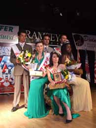 Kral ve krali�e se�ildi 