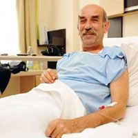Cevat Kelle hastanede     