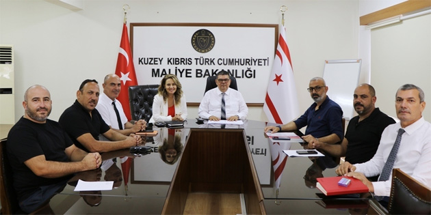 Berova, Toplu Ta��mac�lar Birli�i’nden bir heyetini kabul etti