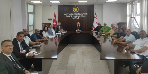 �avu�, Hayvan �reticileri ve Yeti�tiricileri Birli�i heyetiyle g�r��t�