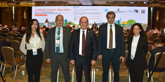 Ataolu Azerbaycan’da ehir Planlama Forumu’na katld