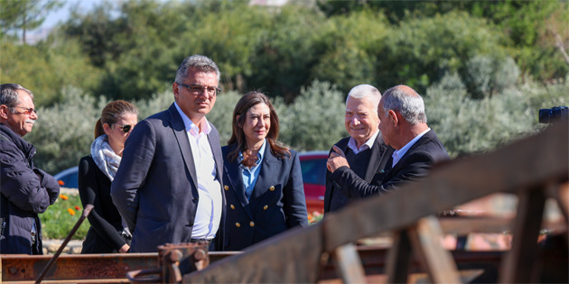 Erh�rman, Lefke Belediyesi’nin projelerini yerinde inceledi 