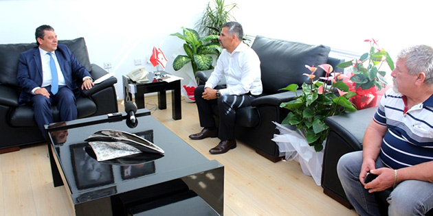Bakan D�r�st, Nakliyeciler Birli�i’ni Kabul Etti