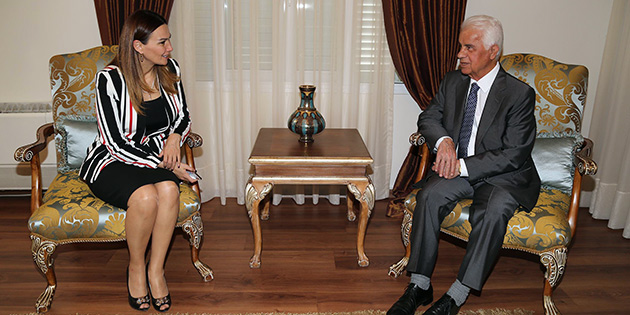 3’�NC� CUMHURBA�KANI ERO�LU, AZERBAYCAN M�LLETVEK�L� PASHAYEVA’YI KABUL ETT�