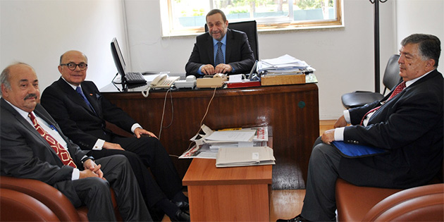 EMEKL� B�Y�KEL�� ULU�EV�K, BA�BAKAN YARDIMCISI DENKTA�’A NEZAKET Z�YARET�NDE BULUNDU