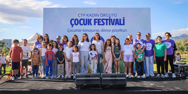 CTP Kadn rgt, 1 Haziran Dnya ocuk Gn iin festival dzenledi 